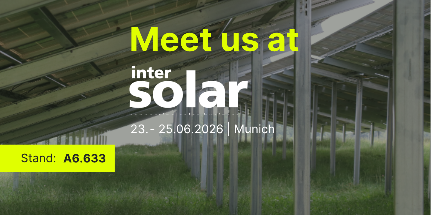 We are at Intersolar Europe in Munich