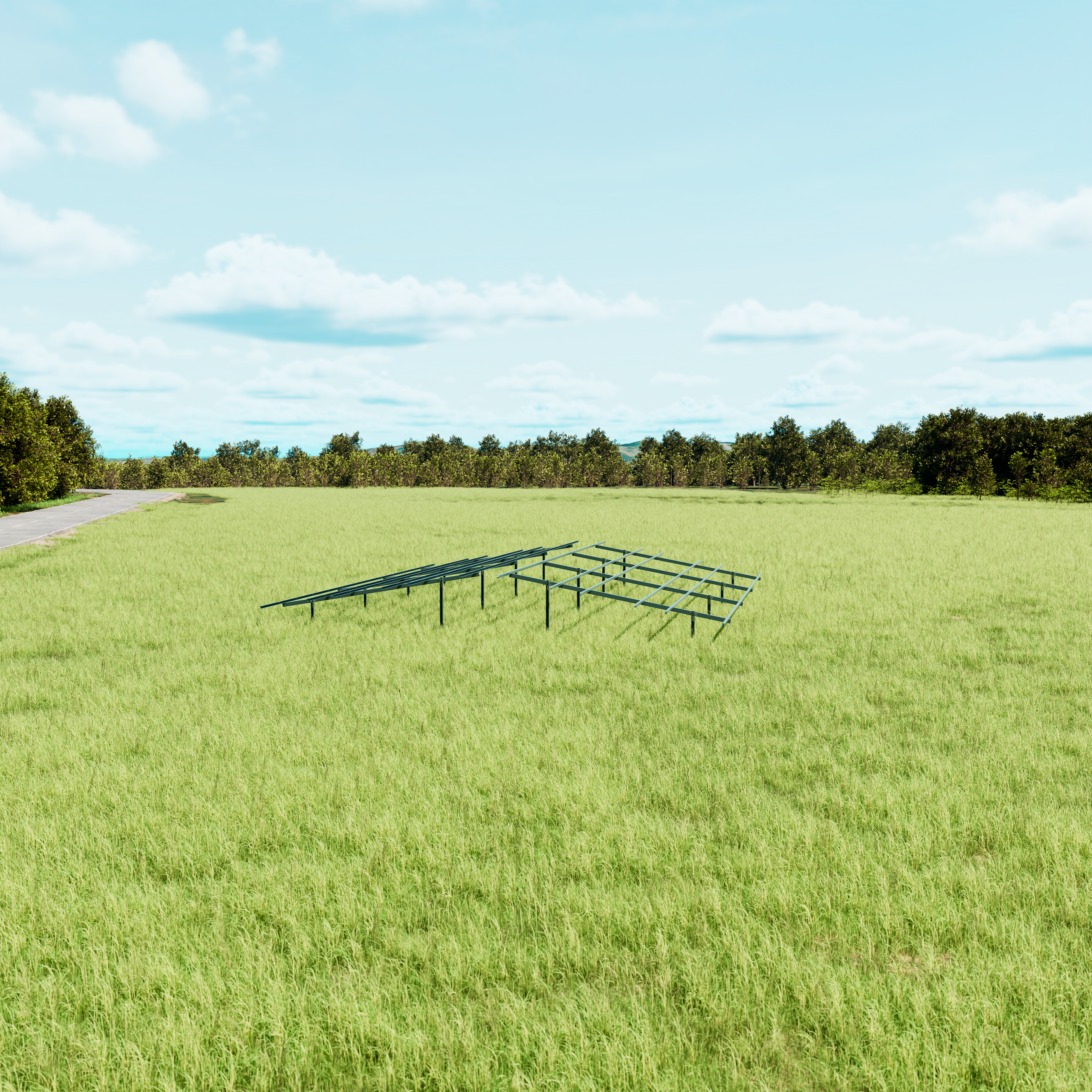 East-west-orientation